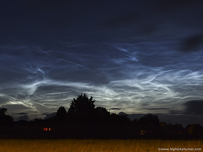 The Best Noctilucent Cloud Display Of My Life! - June 18th/19th 2009